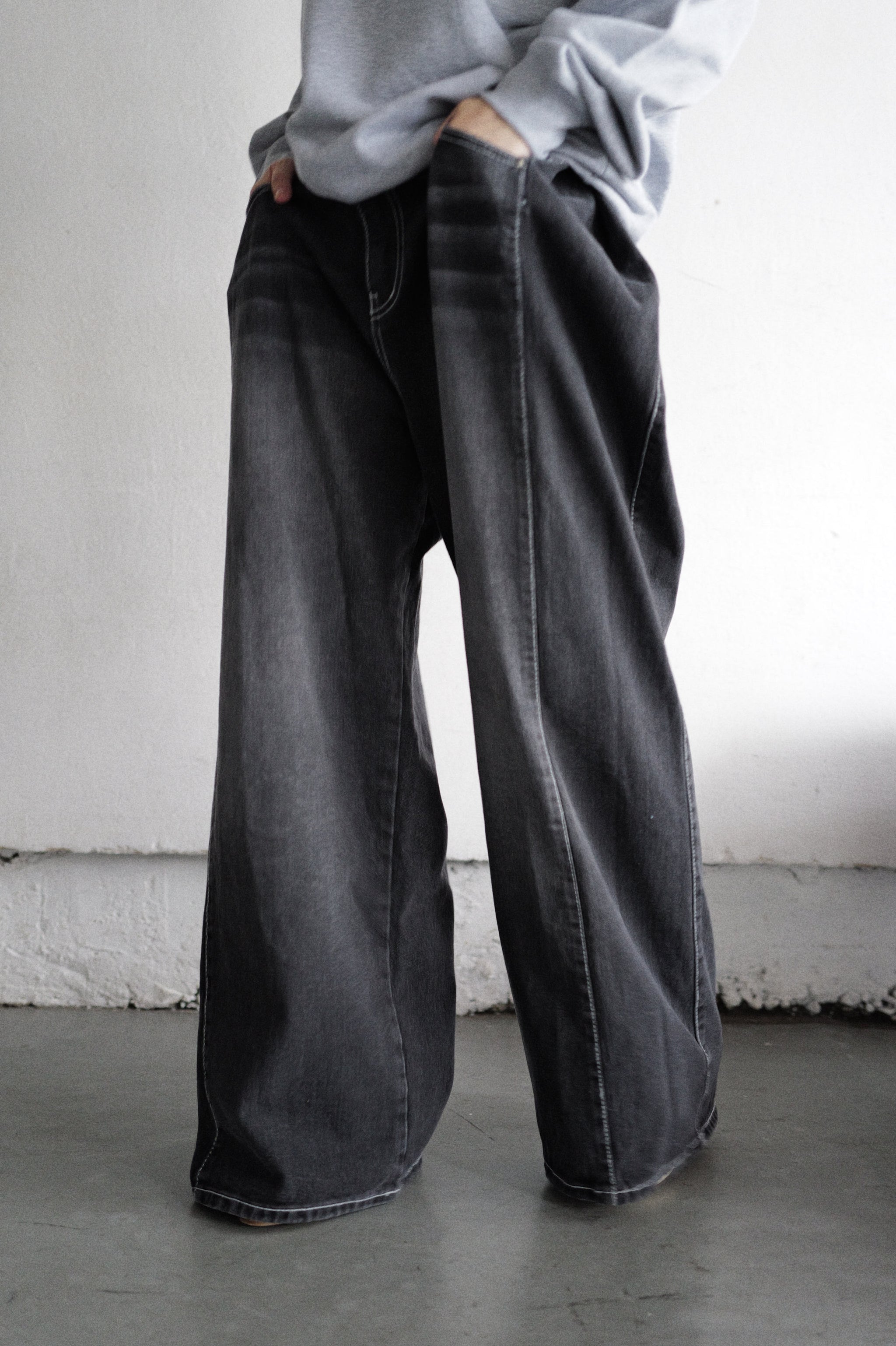super wide denim – Mnort