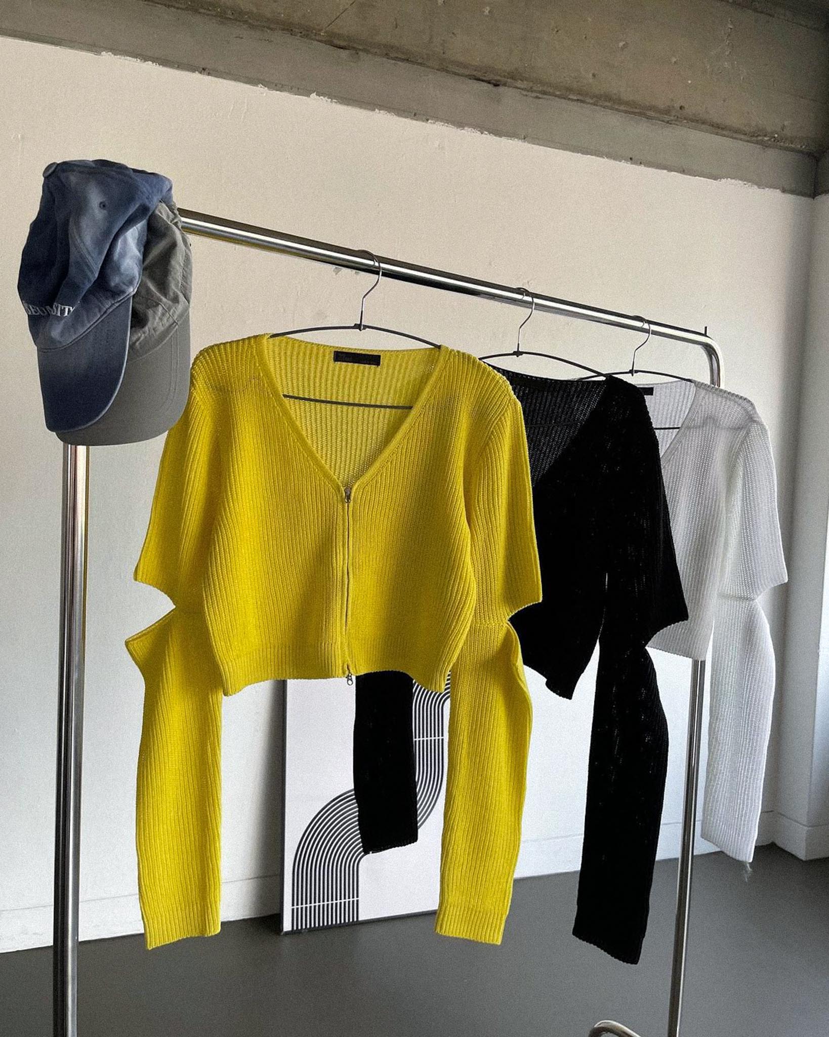 cut zip tops【2way】 – Mnort